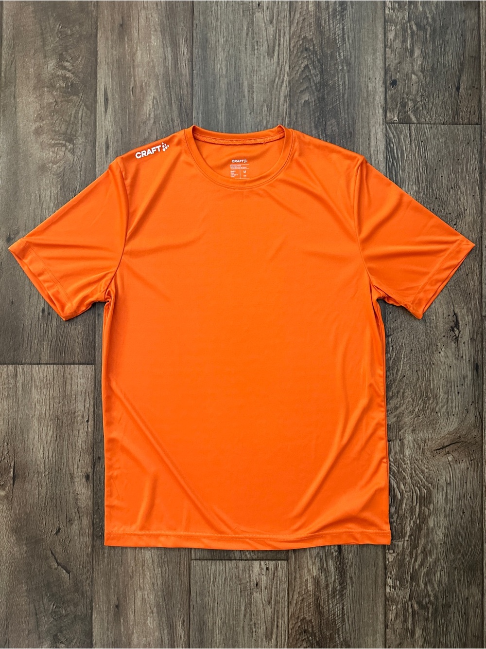 CRAFT Sportswear Everyday Hero Activewear T-Shirt Men’s Size M Orange